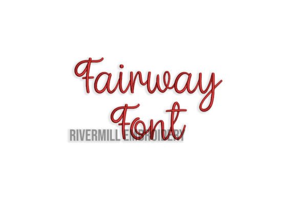 2 Fairway Embroidery Font: A Designer's Field Test