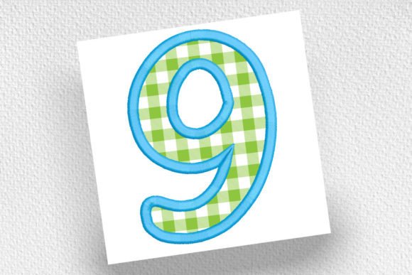 9 Number Nine Applique: A Designer's Review for Gifts