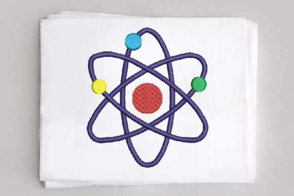 Atom: A Bold Science Logo for Craft Fair Success