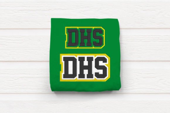 DHS High School Initials Embroidery Review