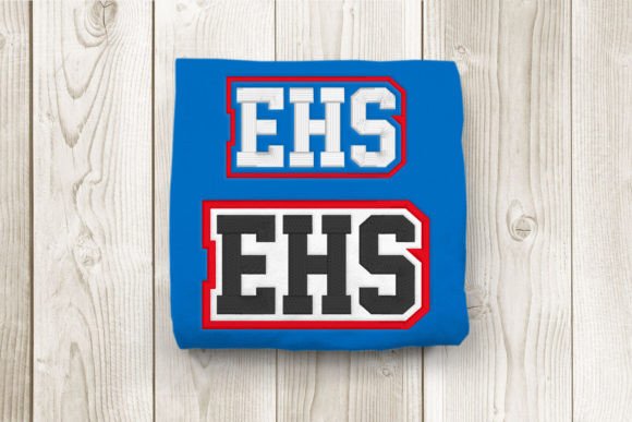 EHS High School Initials Embroidery Review for Sellers