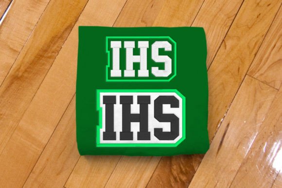 IHS High School Initials Embroidery: A Designer's Review