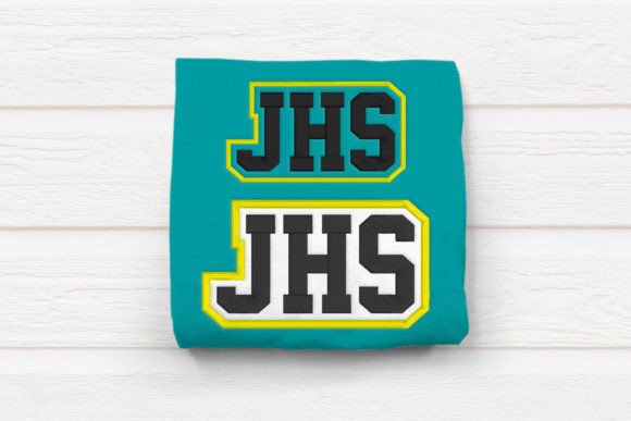 JHS High School Initials Embroidery Review for Boutiques