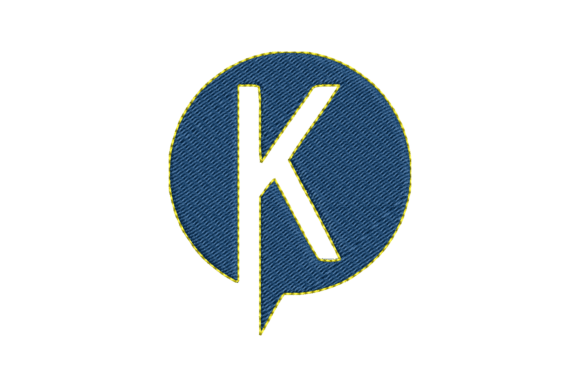 K Logo Review: A Bold Monogram for Custom Embroidery Projects
