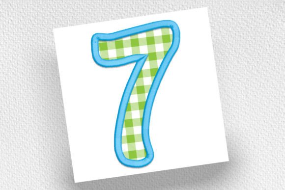 Number 7 Applique: A Designer's Review for Real Projects