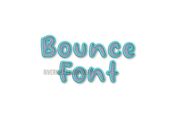 Review: 1 1 2 Bounce Embroidery Font for Small Business Merch