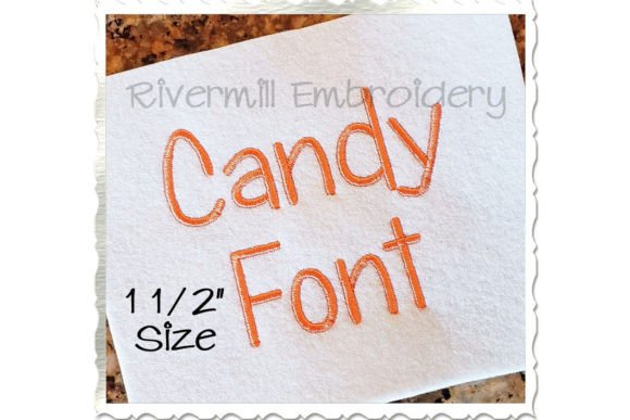 Review: 1 1 2 Candy Embroidery Font for Sweet Projects