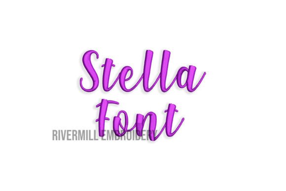 Review: 1 1 2 Stella Embroidery Font for Personalized Gifts