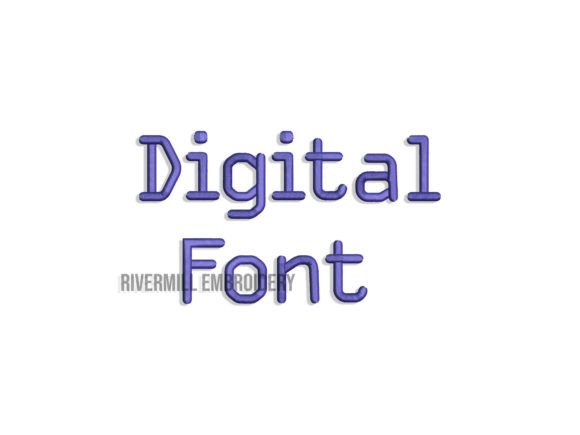 Review: 2 Digital Style Embroidery Font for Gifts