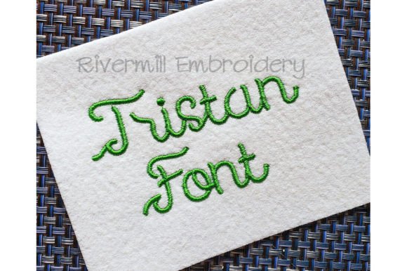 Review: 2 Tristan Embroidery Font for Boutique Sweatshirts