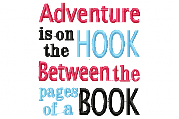 Review: Adventure in a Book Embroidery Design