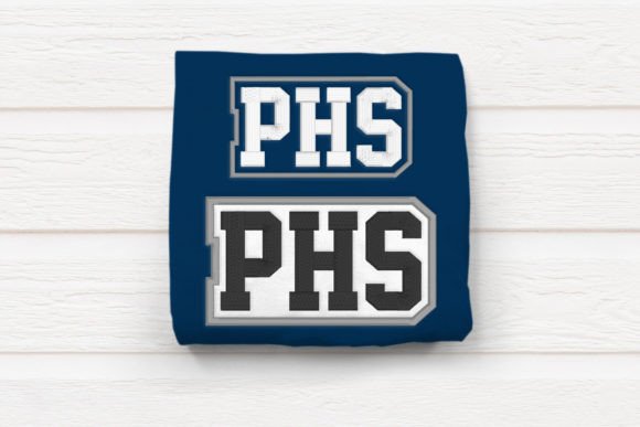 Review: PHS High School Initials Embroidery for Etsy Shops