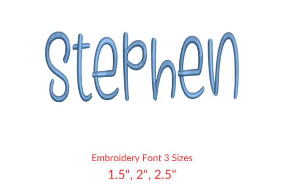 Review: Storybook Font Embroidery Design for Craft Fairs