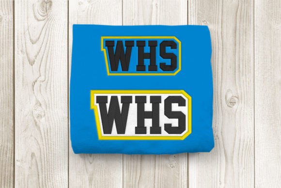 Review: WHS High School Initials Embroidery for Custom Gear