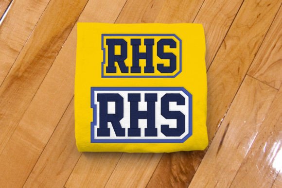RHS High School Initials: A Seasonal Embroidery Review