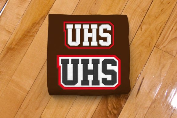 UHS High School Initials: A Designer's Review for Boutique Sweatshirts