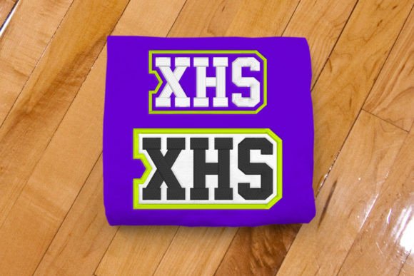 XHS High School Initials Embroidery Review for Etsy Sellers